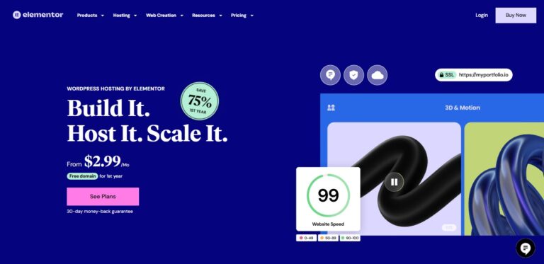 How to Create a WordPress Website with Elementor Hosting