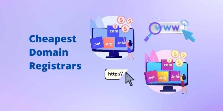 Cheapest domain registrars 