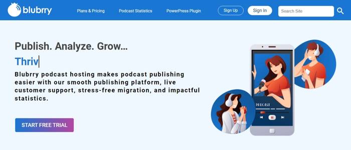Blubrry Podcast Hosting Review