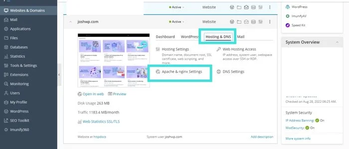 Nginx Rewrite rules for Rank Math Sitemap in Plesk