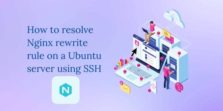 How to add Nginx rewrite rule using SSH
