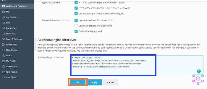 How to fix the ERR_TOO_MANY_REDIRECTS on Plesk