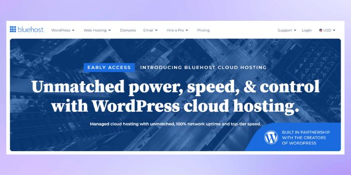 Bluehost Cloud Hosting Review