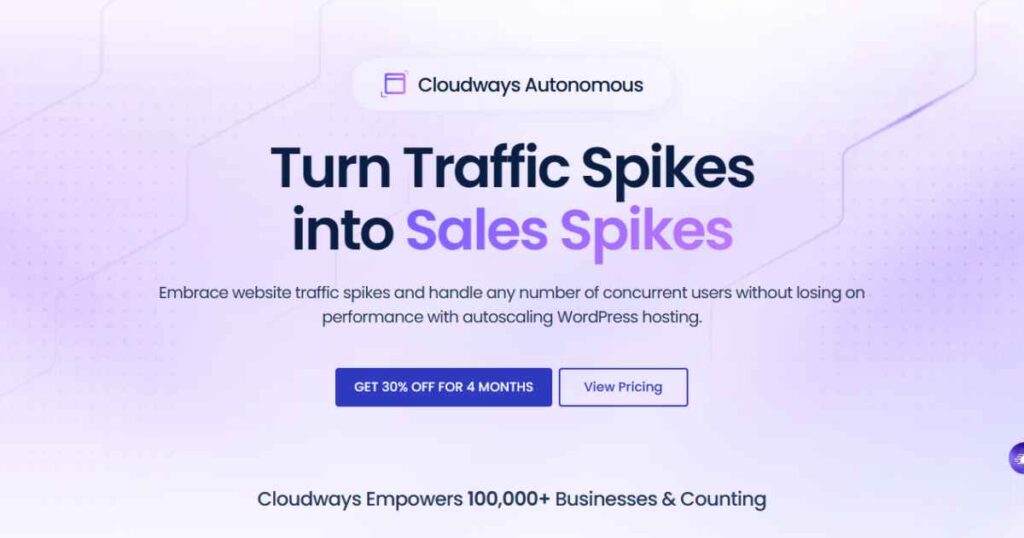 Cloudways Autonomous review