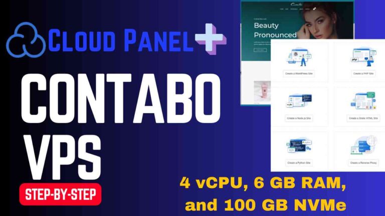 How to Install CloudPanel on Contabo VPS