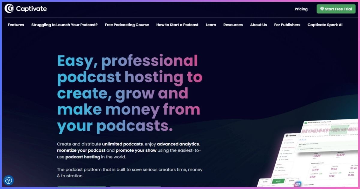 Captivate Podcast Hosting Review