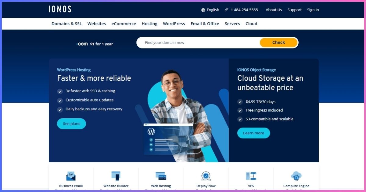 Ionos Web Hosting Review