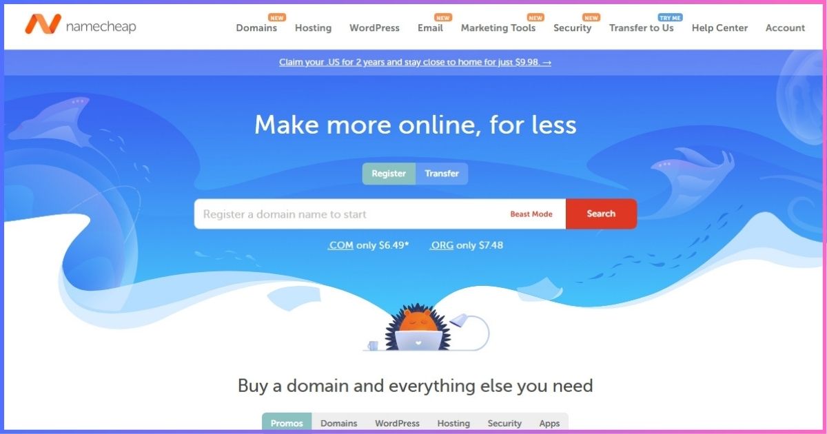 Namecheap Review