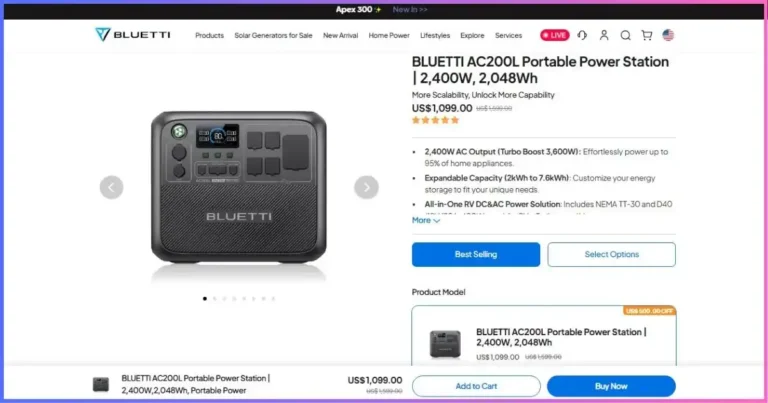 Bluetti AC200L Review