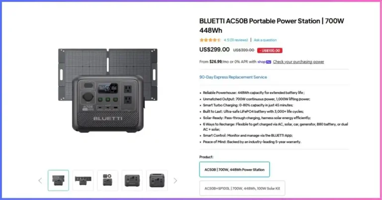 Bluetti AC50B Review