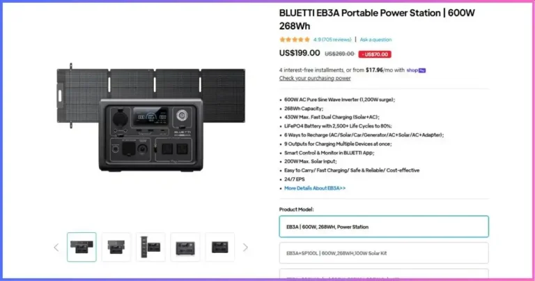 Bluetti EB3A Review