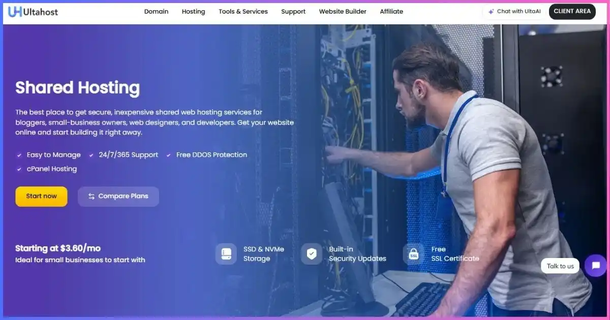 UltaHost Shared Hosting