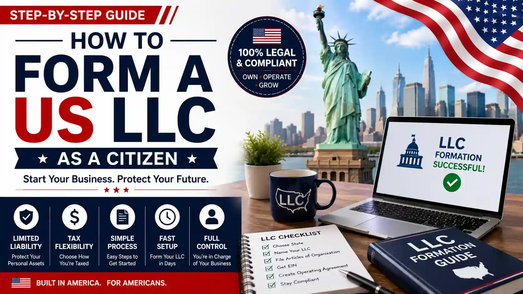 How to Form a US LLC as a Citizen