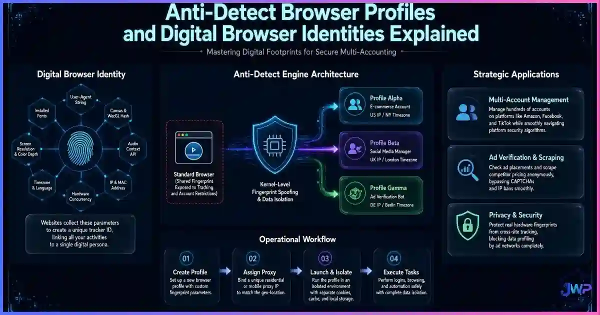 Anti-Detect Browser Profiles and Digital Browser Identities Explained