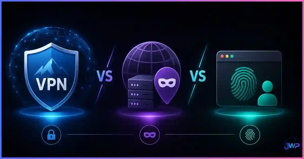 VPN vs Proxy vs Anti-Detect Browser