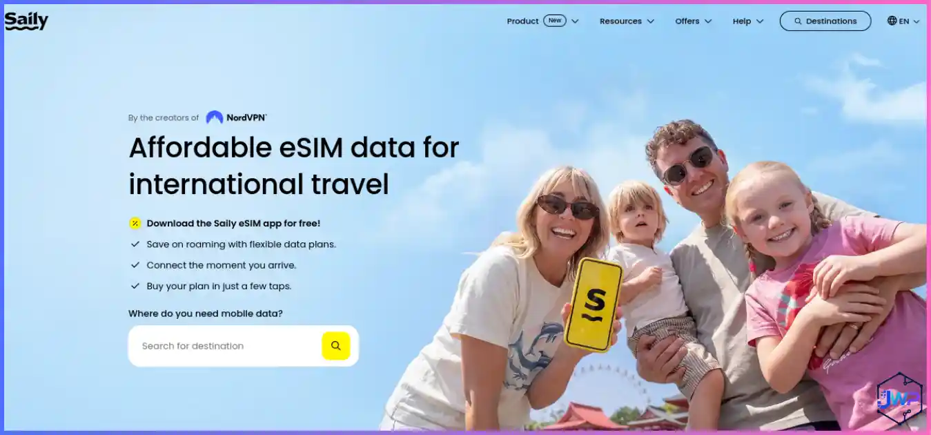 Saily eSIM travel connectivity service